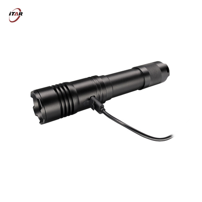 1200M Distance Laser LED Flashlight Water Resistant IP66 Dual Switch 400 Lumens