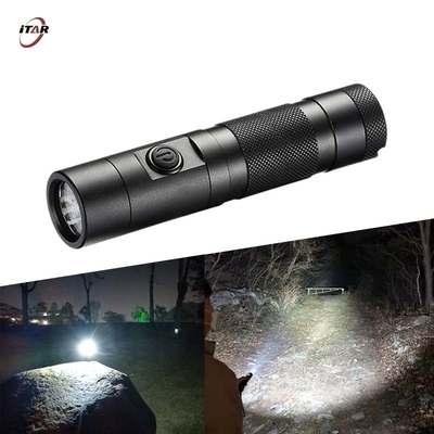 Water Resistant Portable LED Flashlight Rechargeable 1100 Lumens OEM ODM